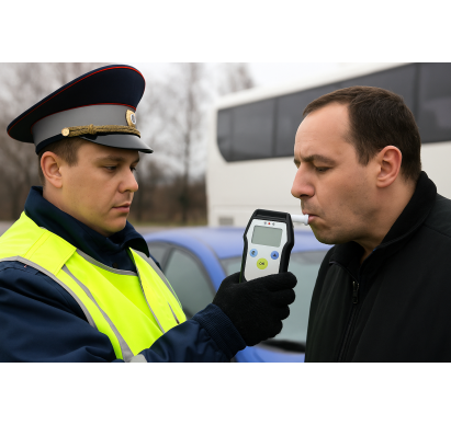 Новый порядок проверки водителей на состояние опьянения с 1 сентября 2025 года
