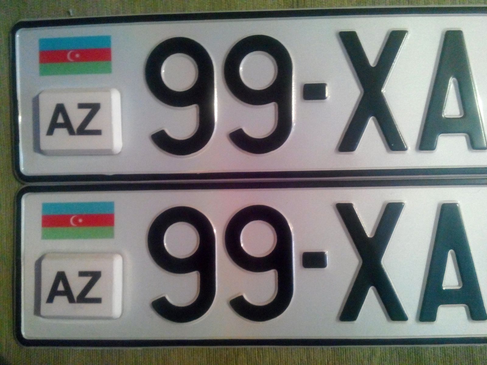номерные знаки азербайджана
